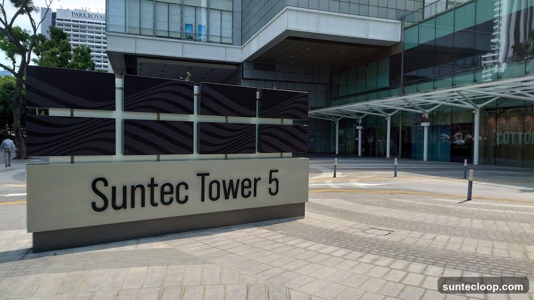Suntec Tower 5 Signage