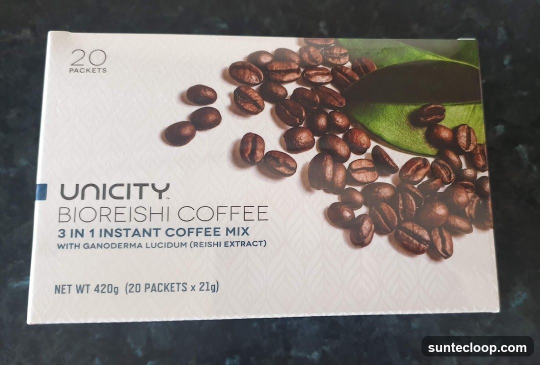 Unicity Bioreishi Coffee Box