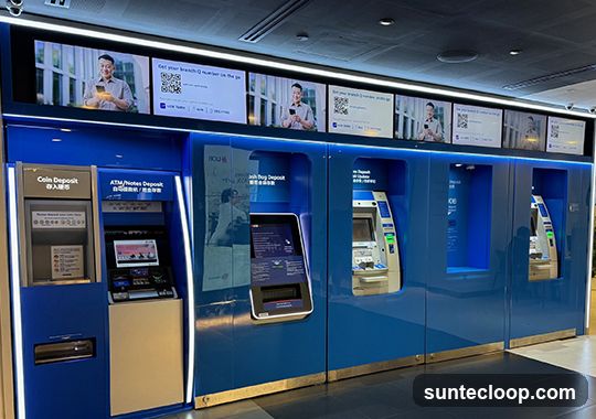 Bank ATMs and Deposit Machines