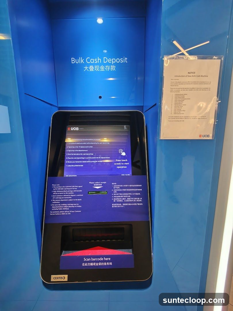 Bulk Cash Deposit Machine