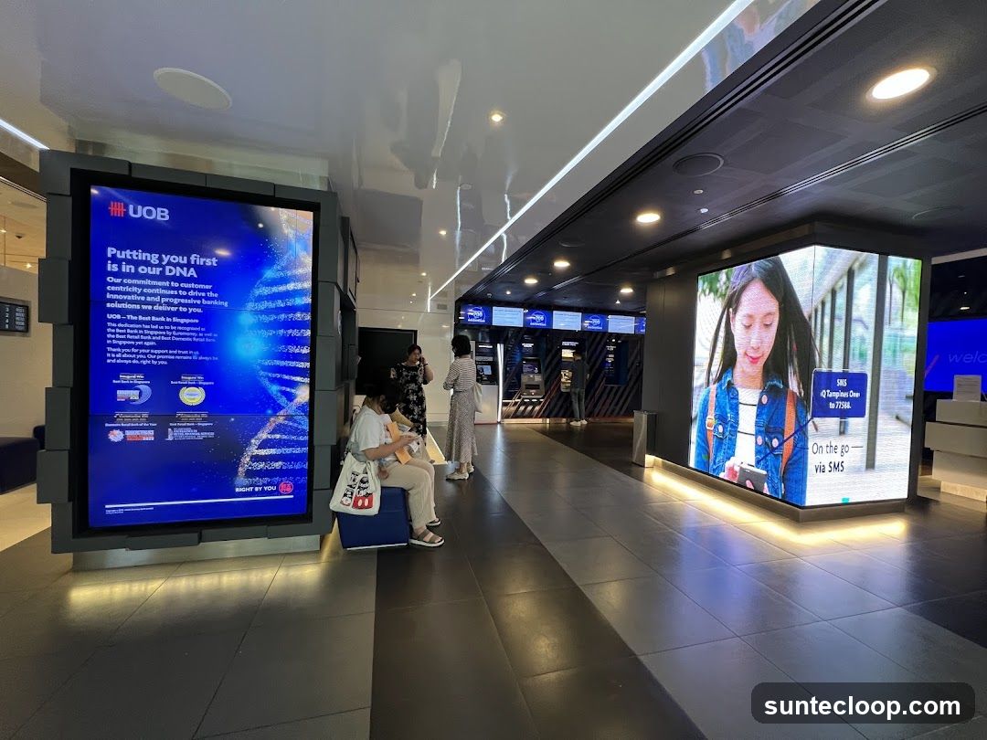 UOB Bank Interior