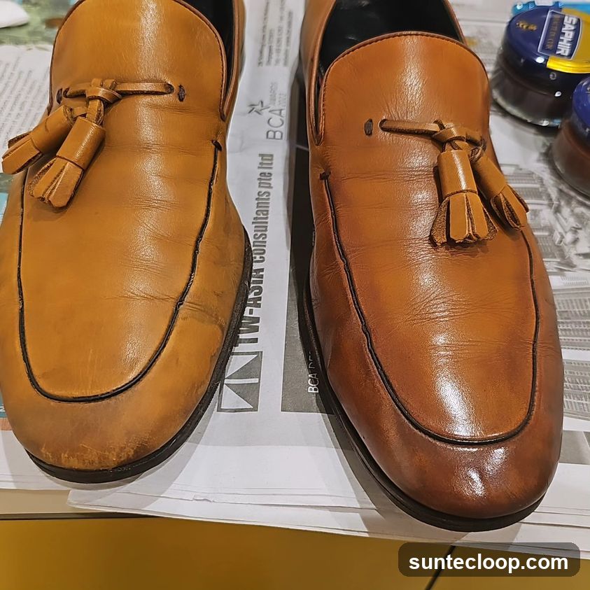 Leather Shoe Restoration