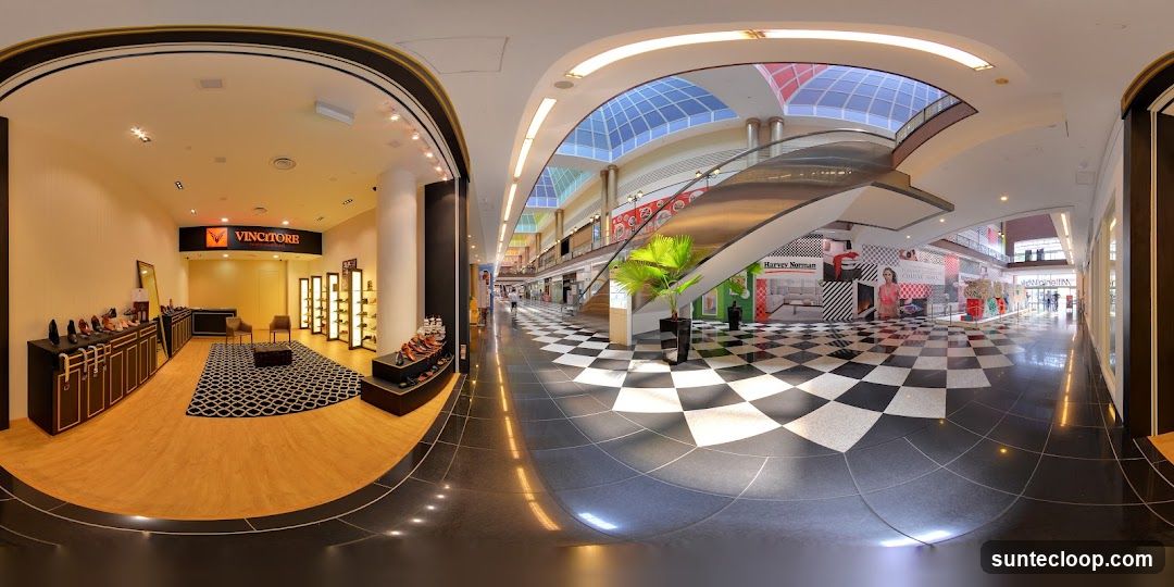 Vincitore Shoe Store and Mall Interior