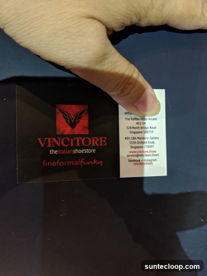 Vincitore Business Card
