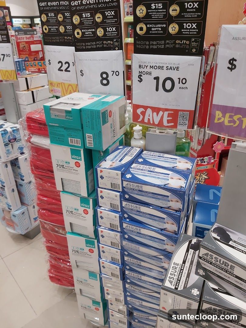 Health and Personal Care Products Display