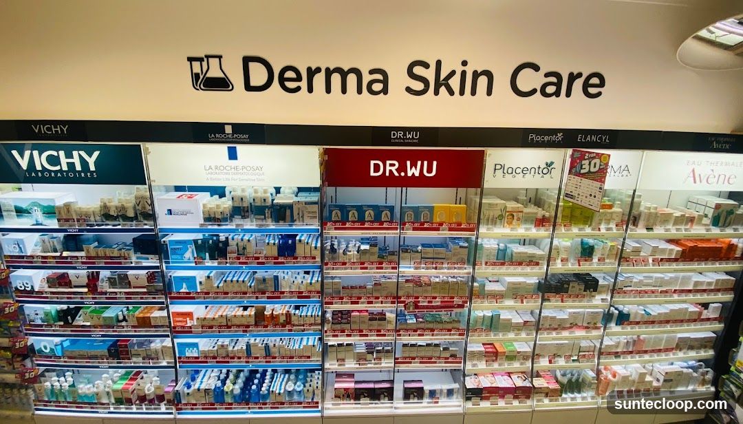 Derma Skin Care Display