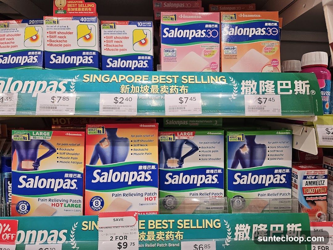 Salonpas Pain Relief Patches