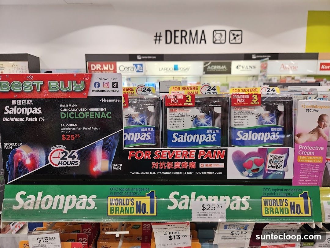 Salonpas Diclofenac Pain Relief Patches