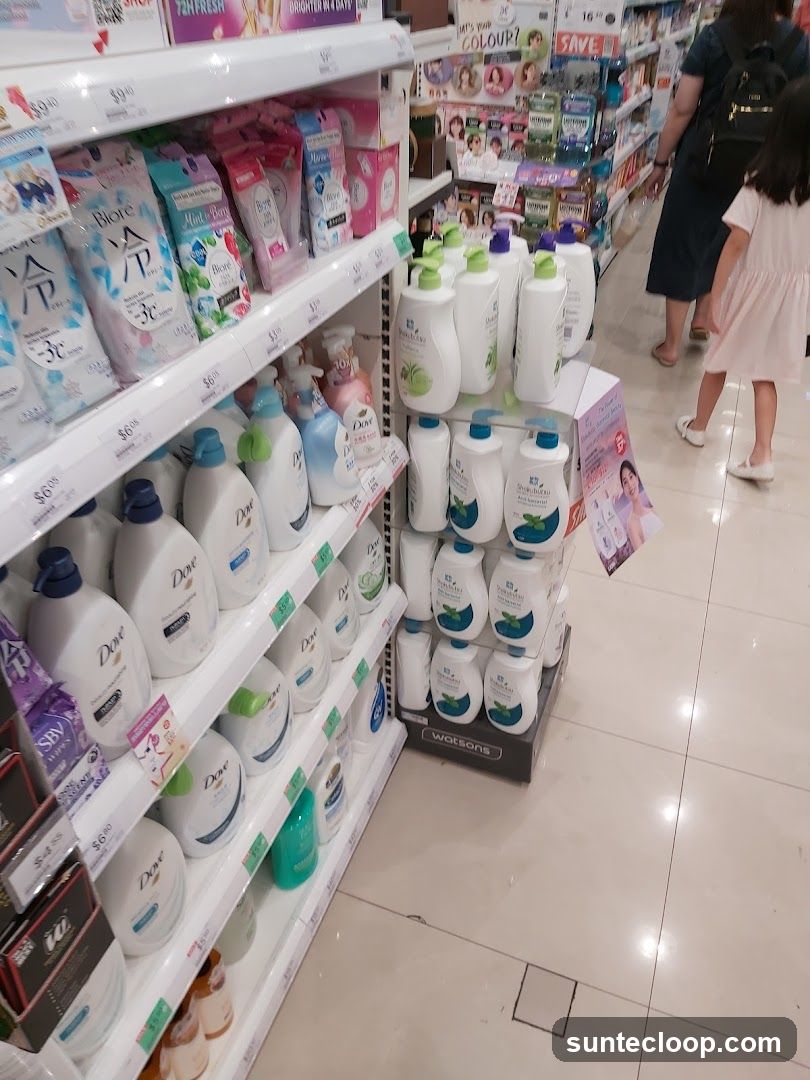 Personal Care Products Aisle