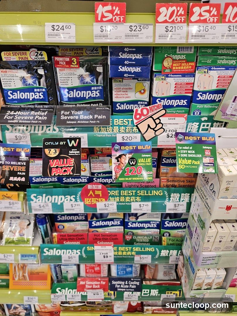 Salonpas Pain Relief Products