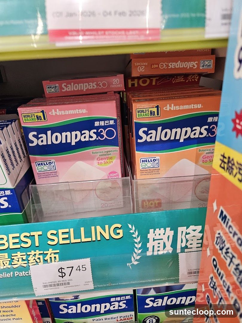 Salonpas Pain Relief Patches