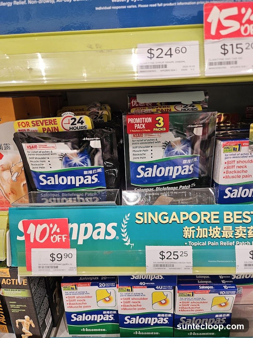 Salonpas Pain Relief Patches