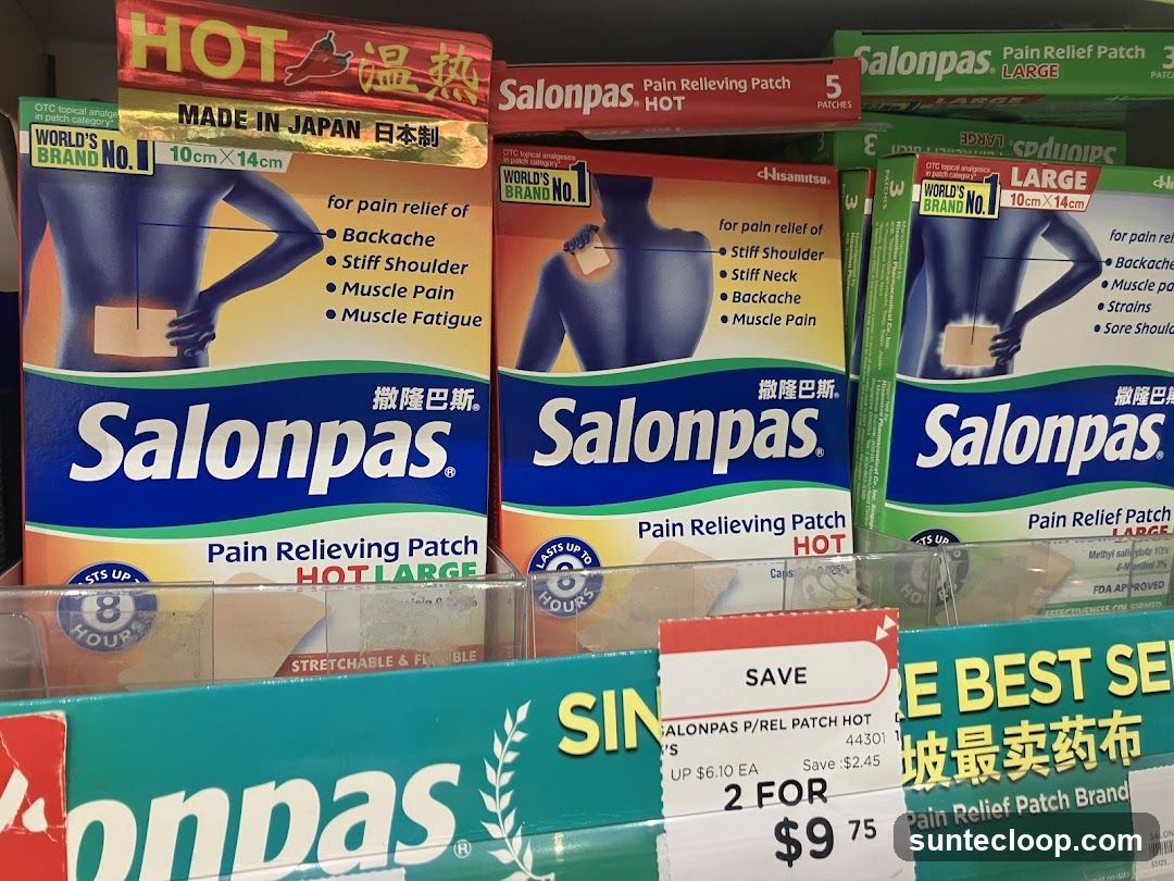 Salonpas Pain Relieving Patches