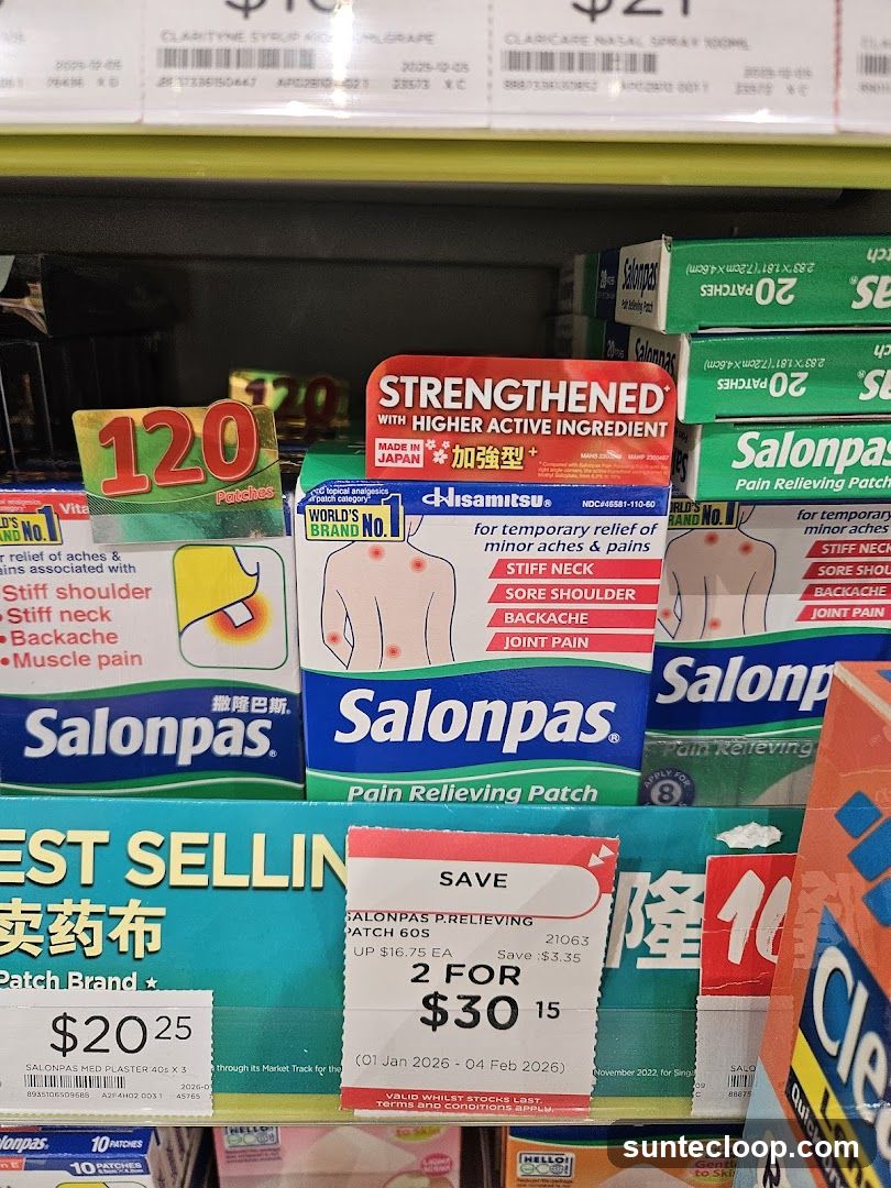 Salonpas Pain Relieving Patches
