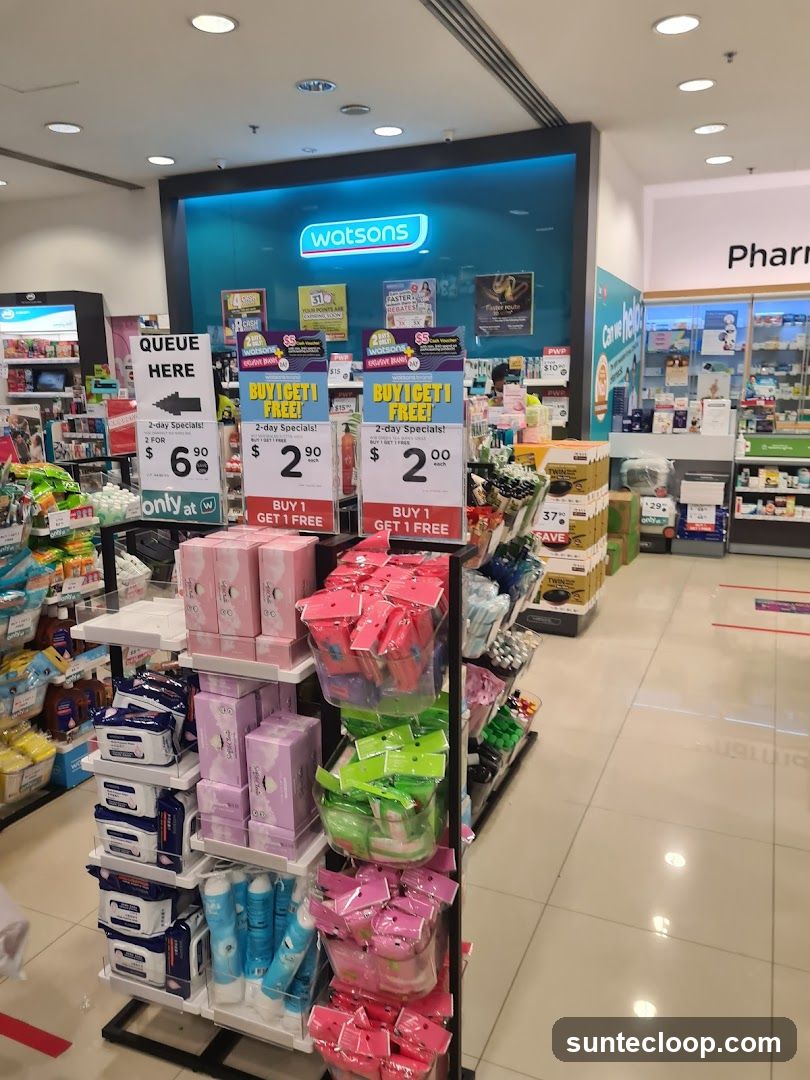 Watsons Store Interior