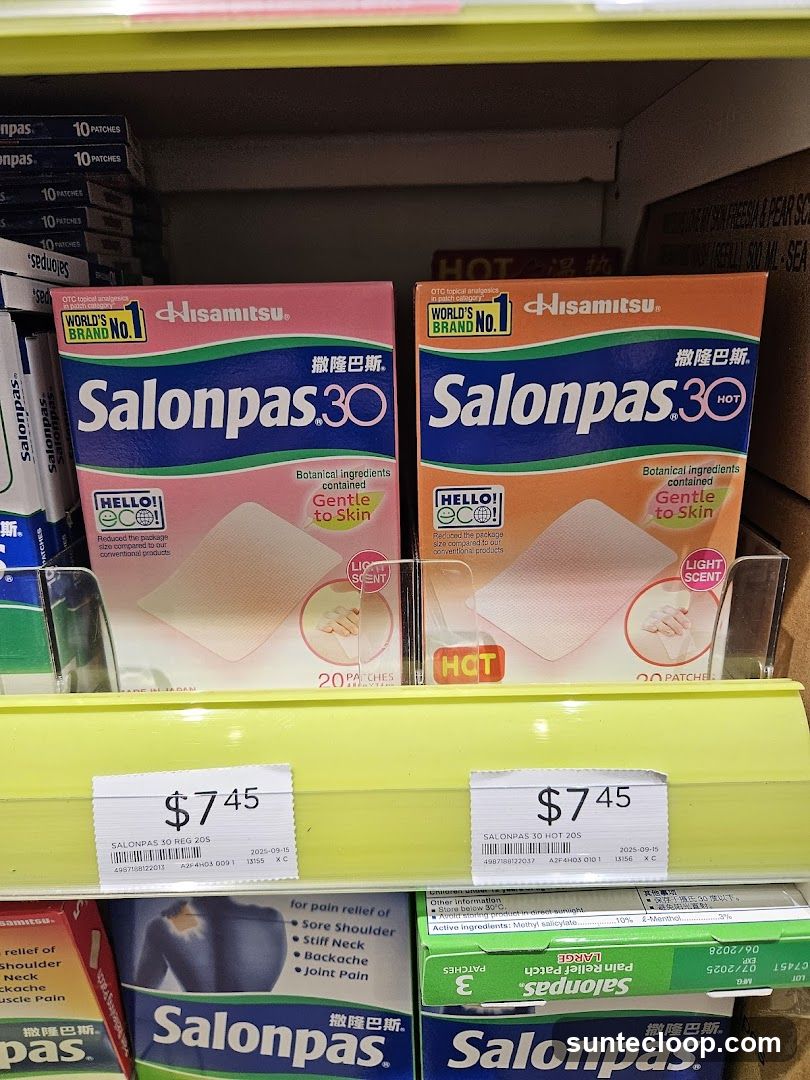 Salonpas Pain Relief Patches