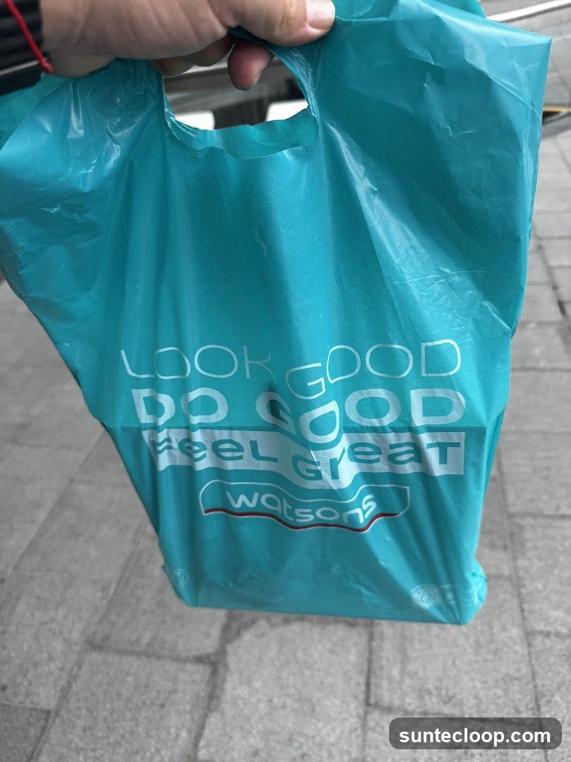 Watsons Shopping Bag