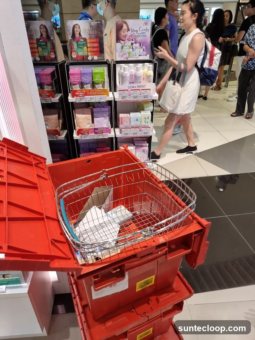 Health and Beauty Products Display