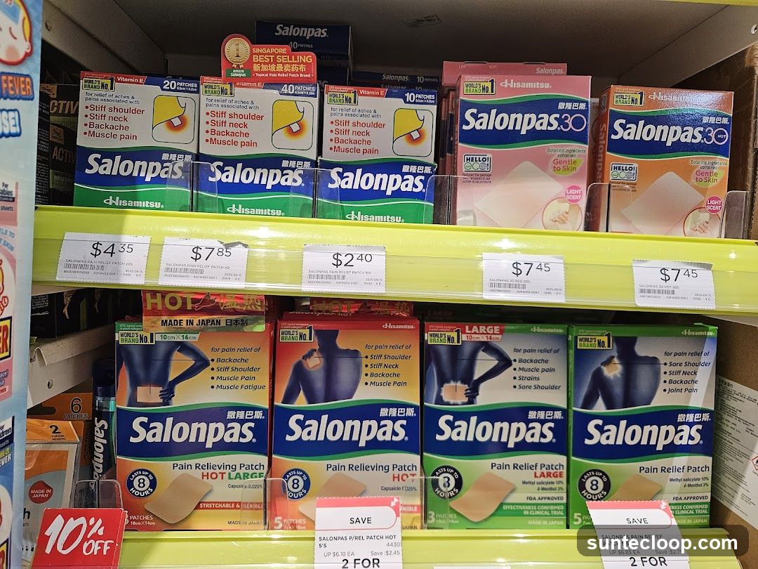 Salonpas Pain Relief Patches