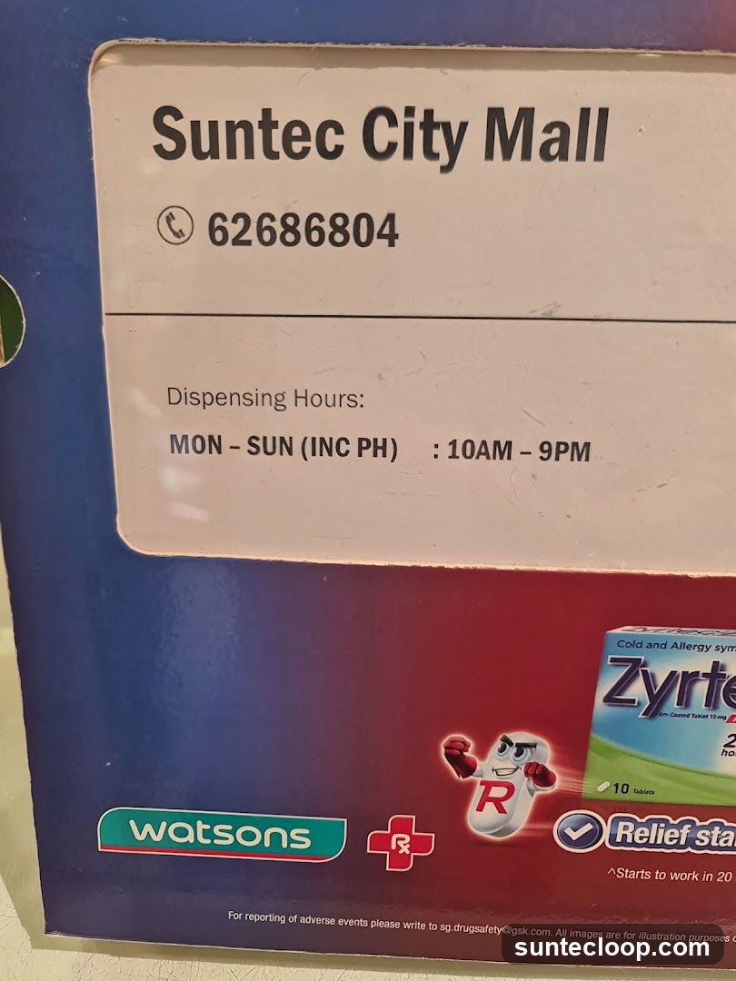 Watsons Pharmacy Information