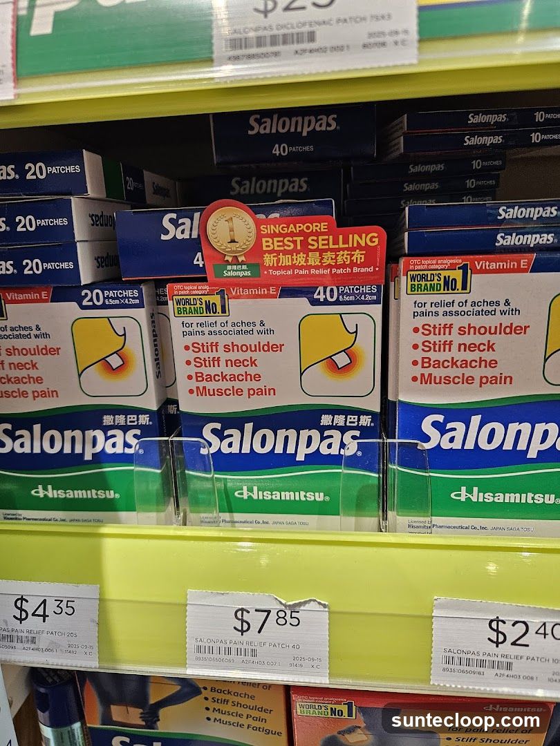 Salonpas Pain Relief Patches