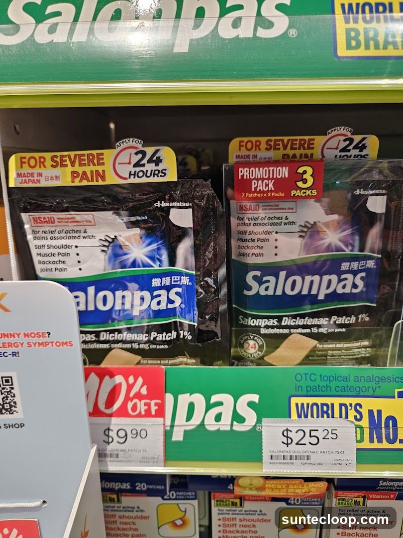 Salonpas Pain Relief Patches