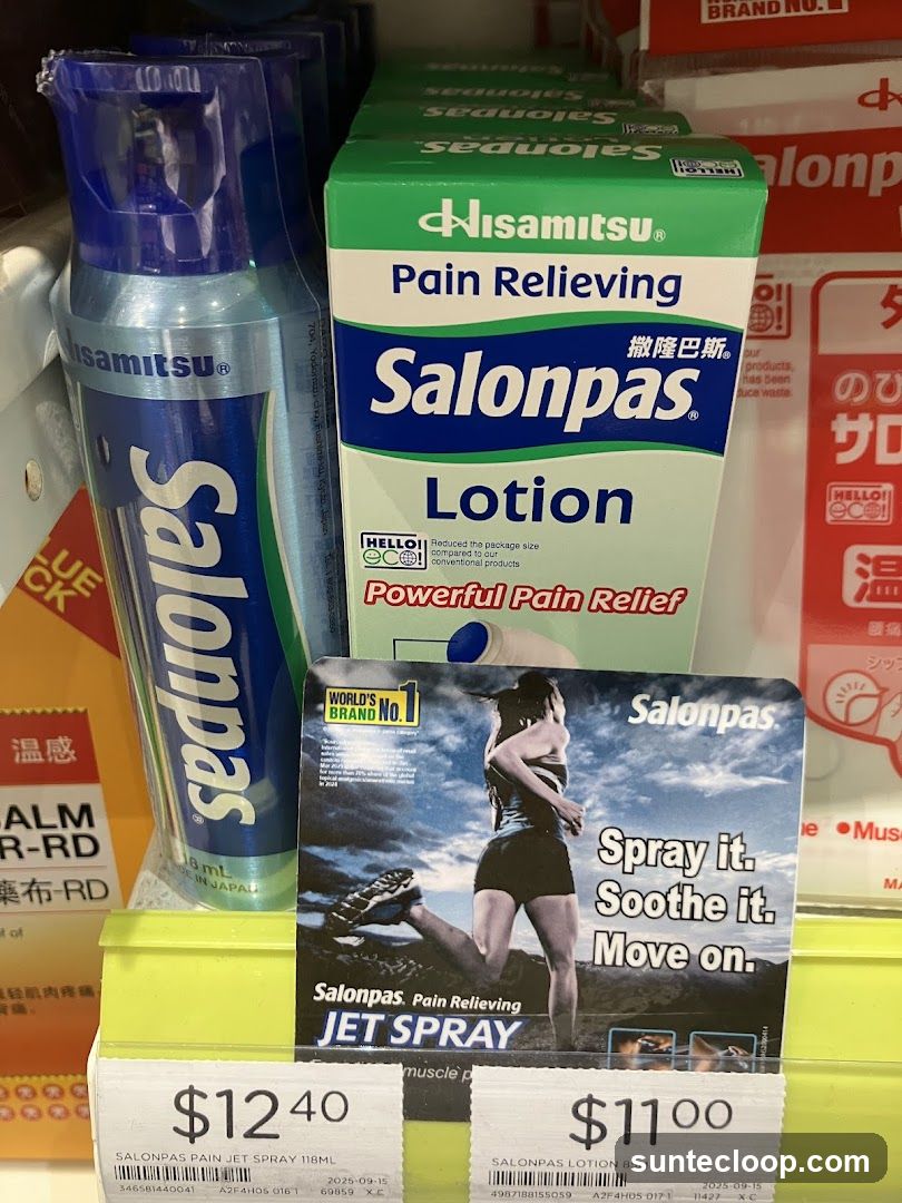 Salonpas Pain Relief Products
