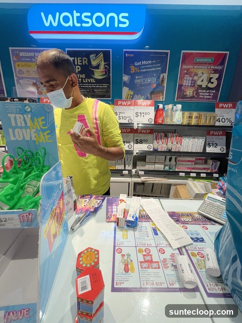 Watsons Store Interior