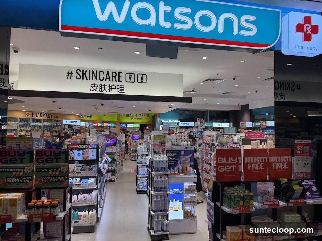 Watsons Suntec City +Pharmacy + GNC (Click & Collect)