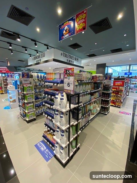 Health and Beauty Store Aisles