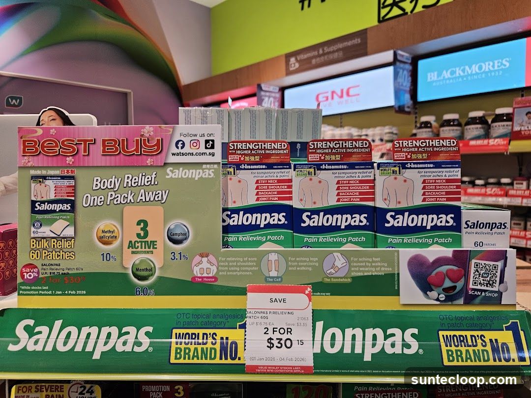 Salonpas Pain Relieving Patches