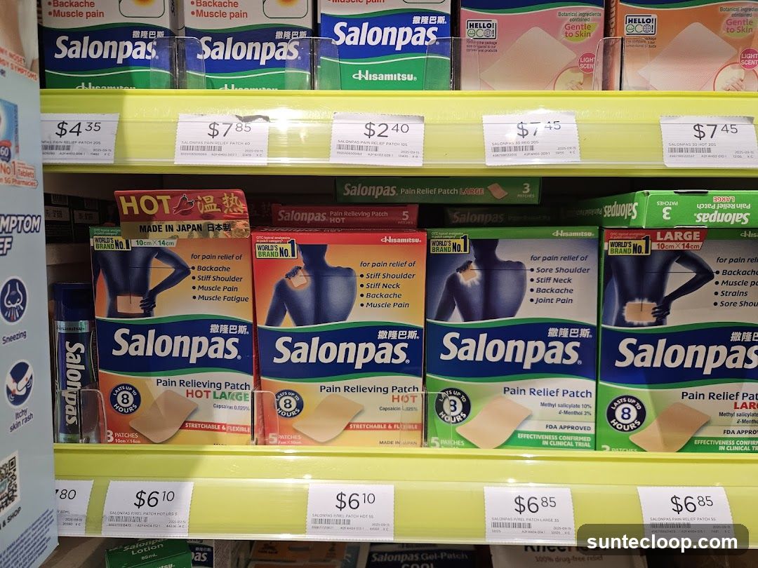 Salonpas Pain Relief Patches