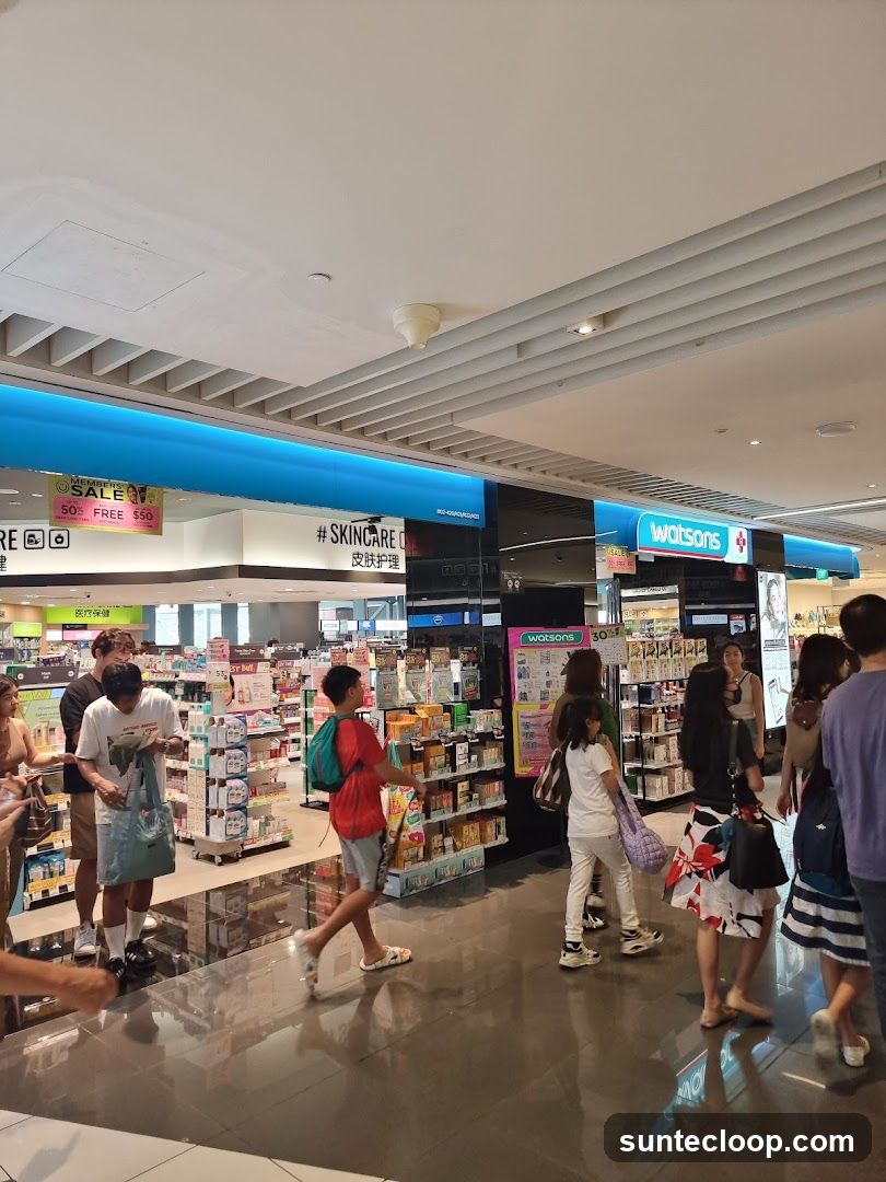 Watsons Store Interior