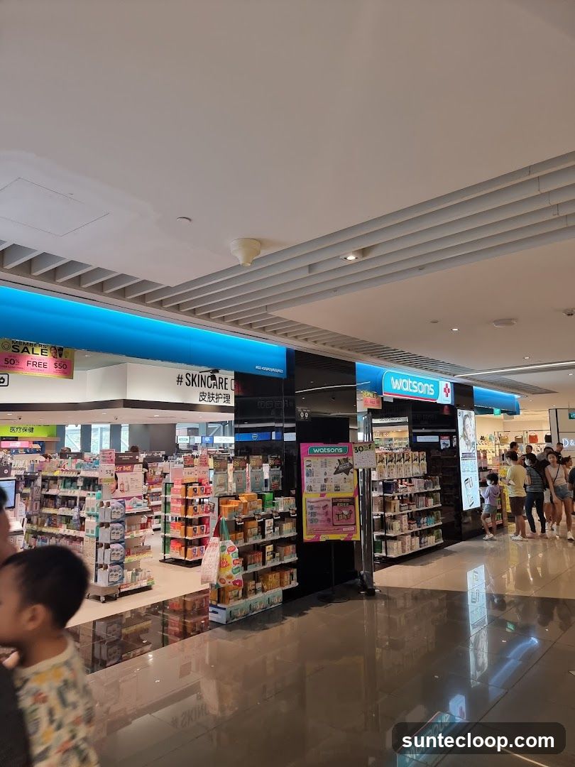 Watsons Store Interior