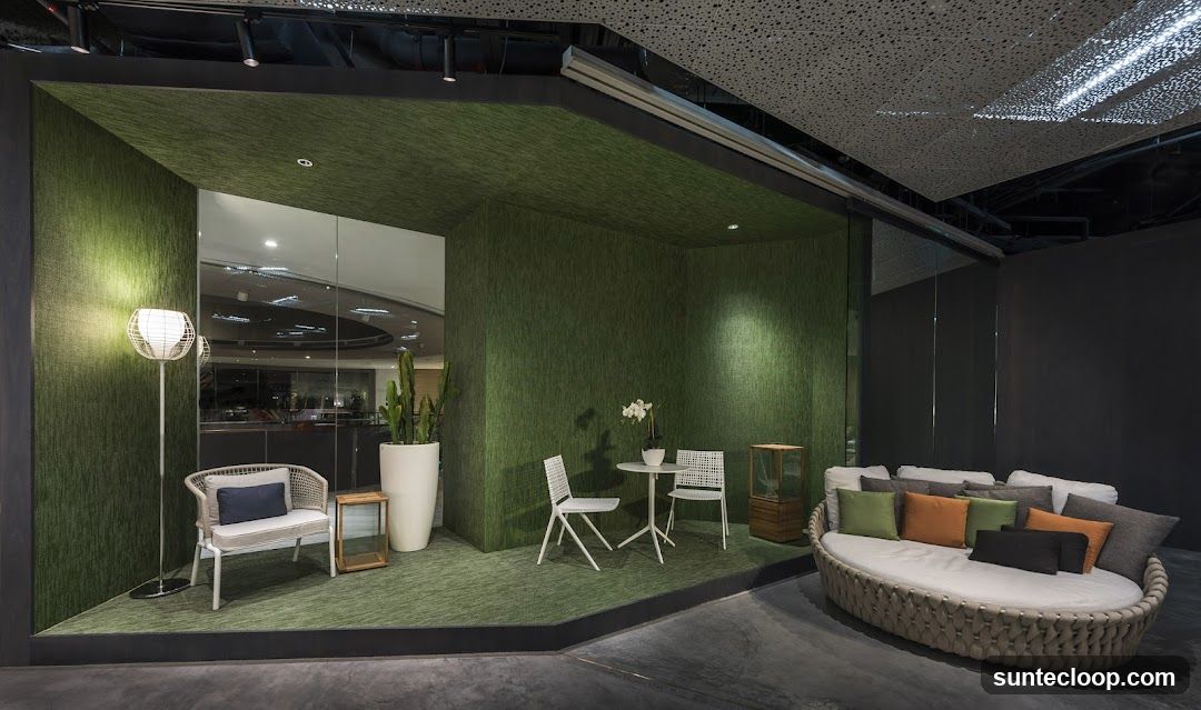 Modern Living Space Display