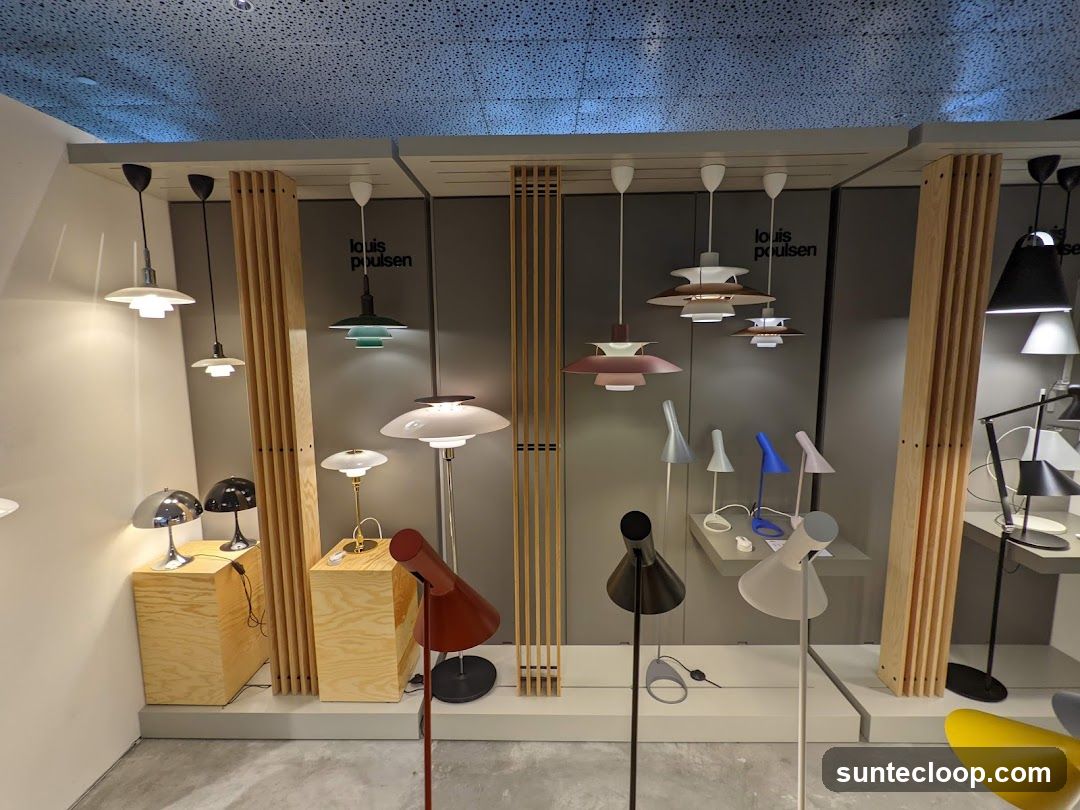 Louis Poulsen Lighting Display