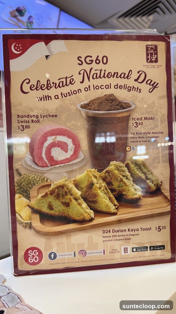 Ya Kun Kaya Toast National Day Specials
