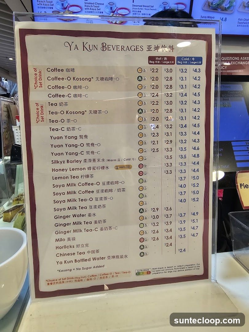 YA KUN BEVERAGES