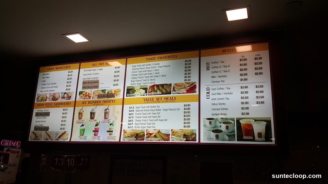 Menu Board