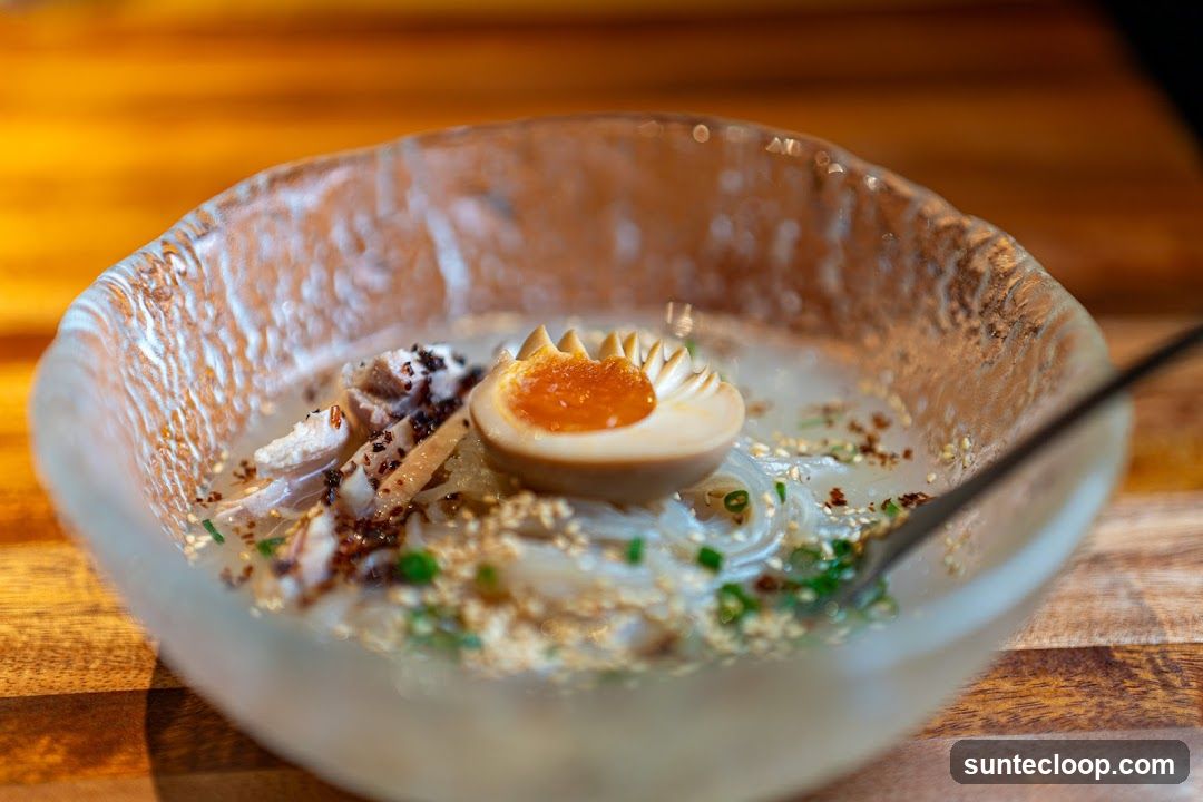 Bowl of Noodles with Egg