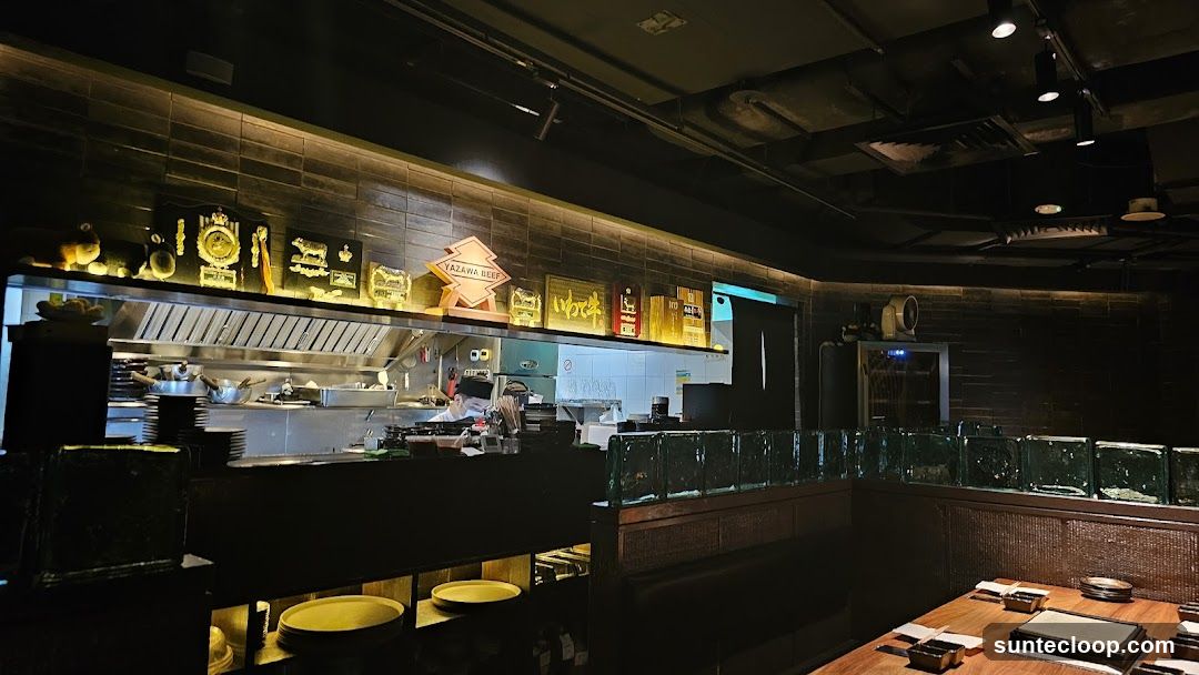 Restaurant Kitchen and Dining Area