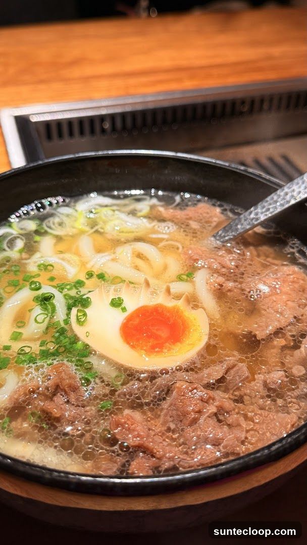 Beef Udon Soup