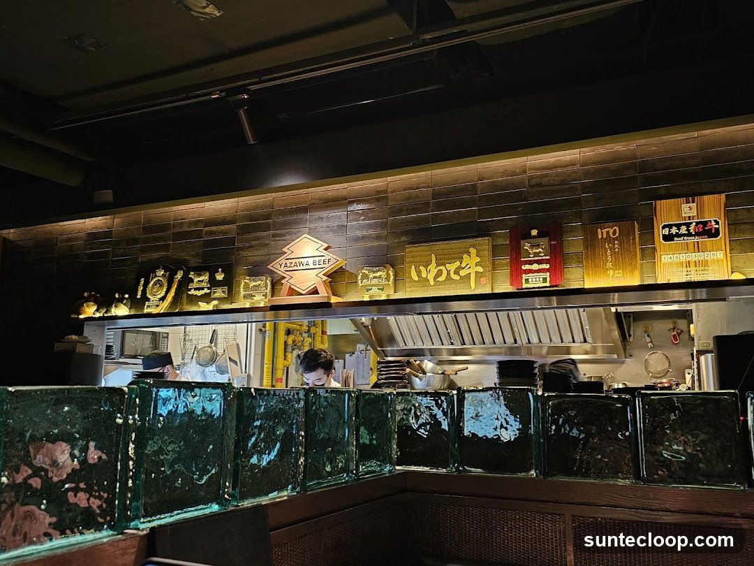 Restaurant Kitchen with Awards