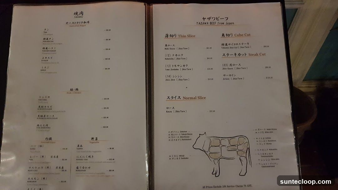 YAKINIKU YAZAWA BEEF from Japan