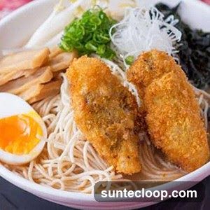 Ramen with Fried Oysters