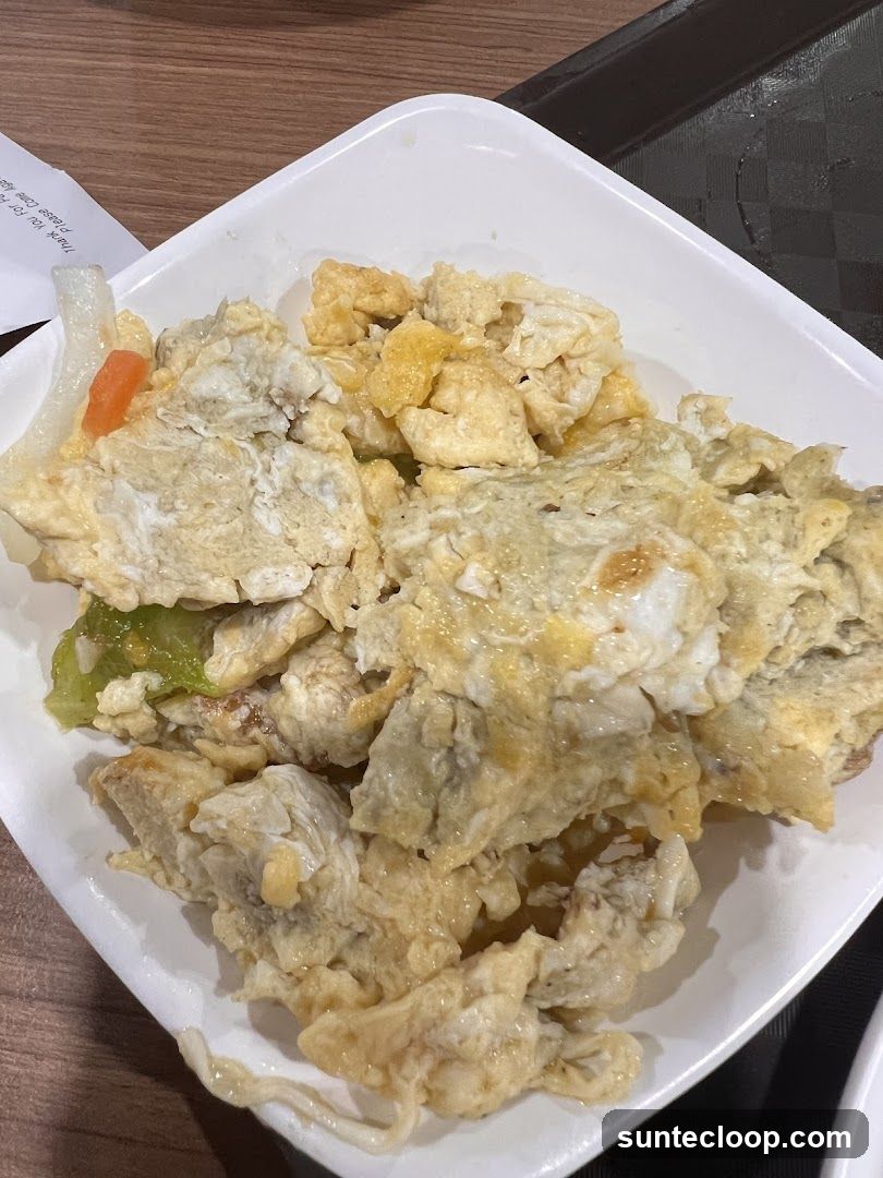 Scrambled Eggs with Vegetables