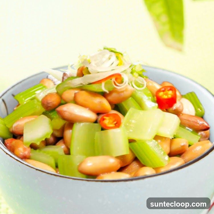Celery and Peanut Salad