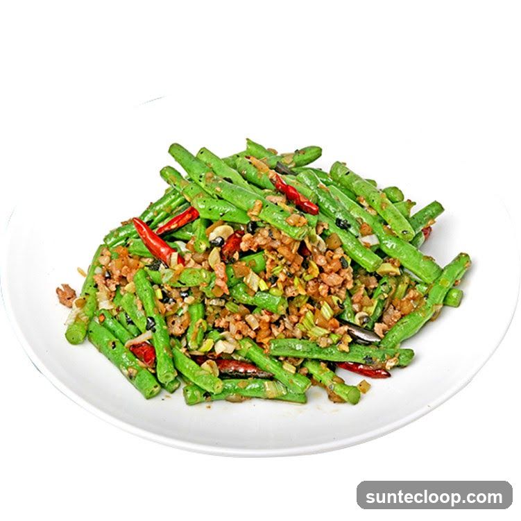 Stir-fried Green Beans with Minced Meat