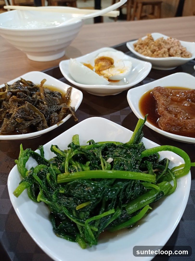 Congee and Side Dishes