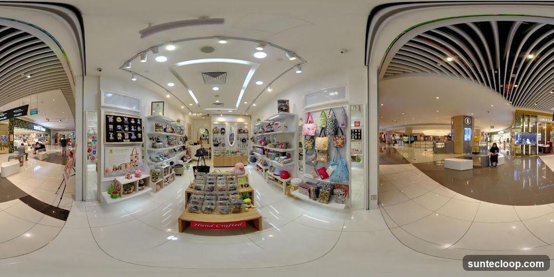 Interior of a retail store